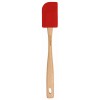 Silicone Spatula w Beech Handle Medium Red (EA)