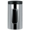 Brabantia Window Canister Bright Steel 1.7Ltr (EA)