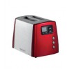 Cuisinart 2 Slice Motorised Toaster Metallic Red Brushed Stainless EA