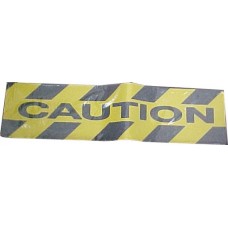 Anti Slip Adhesive Mat CAUTION Black Yellow (EA)