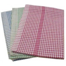 Waffle Check Jumbo Tea Towel Pure Cotton Pk 12 (PK 12)