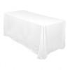 Spun Poly Tablecloth White 137x305cm 225gsm (EA)