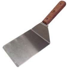 Burger Turner 110 x 130mm SS Wood Handle (EA)