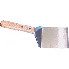 Griddle Scraper SS 105x95mm Wood Handle (EA)