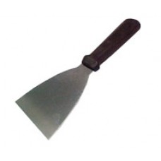 Pan Scraper SS 80 x 112mm Plastic Handle (EA)