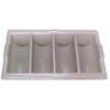 Cutlery Box 4 Compartment 550x300x100 (EA)