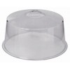 Cake Stand Cover Clear Chrome Handle 300mm (EA)