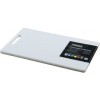 Chef Inox Cutting Board White 205x355x12mm With Handle (EA)