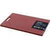 Chef Inox Cutting Board Red 230x380x12mm With Handle (EA)