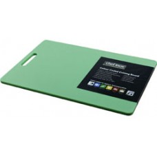 Chef Inox Cutting Board Green 300x450x12mm With Handle (EA)