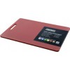 Chef Inox Cutting Board Red 300x450x12mm With Handle (EA)