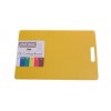 Chef Inox Cutting Board Yellow 300x450x12mm With Handle (EA)
