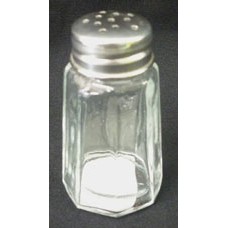 Salt and Pepper Shakers Glass 30ml (EA)