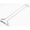 Glass Hanger 400mm Chrome Plated (EA)