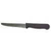 Steak Knife SS Black Handle Round Tip (PK 12)