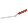 Spatula Cranked SS150mm Wood Handle (EA)