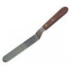 Spatula Med Cranked SS 200mm Wood Handle (EA)