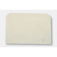 Scraper Level Cream 121x 80mm Half Round (EA)