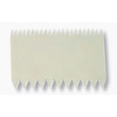 Scraper Comb Double Sided 110x75mm (EA)