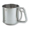 Flour Sifter SS 5 Cup Squeeze Handle (EA)