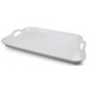 Melamine Serving Tray w 2 handles 440x320mm White (EA)