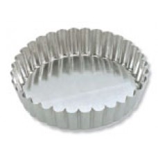 Cake Pan Round Fluted 200x45mm Loose Base EA