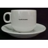 Vitroceram Saucer 150mm White suit Stackable Cup (PK 12)