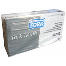 Tork Premium Multipurpose Cloth 520 Grey Folded W4 (CT)