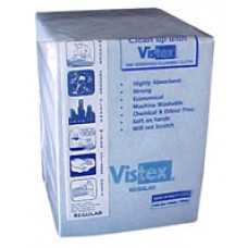 Vistex Cleaning Cloth Blue 40 x 30 Sheets (PK 40)