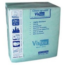 Vistex Cleaning Cloth Green 40 x 38 Sh PK 25