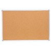 Vista Corkboard 450 x 600 Alum Frame EA