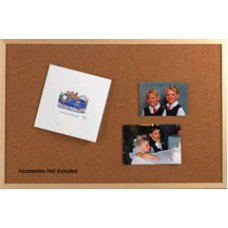 Vista Econ Corkboard 600 x 400 Wood Frame EA