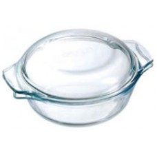 Pyrex Covered Casserole Round 2.5L 23.5x10cm Ea