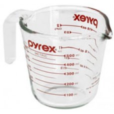 Pyrex Measure Jug 2 Cup 500ml Read from Above Graphics EA