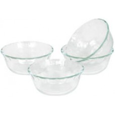 Pyrex Originals Custard Cups 295ml Set 4 12.4x10.2cm Ea