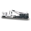 Bachmann HO Santa Fe 250 Ton Steam Crane and Boom Tender (EA)